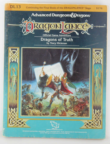 AD&D DL13 Dragons of Truth No Map, by Tracy Hickman  
