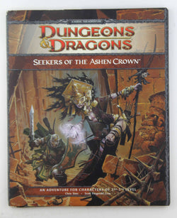 D&D 4e Seekers of the Ashen Crown VG, by Sims, Gray  