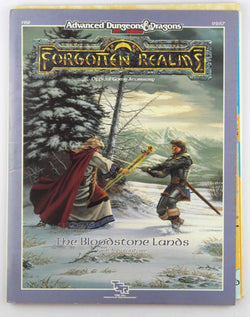 AD&D FR9 The Bloodstone Lands Forgotten Realms, by RA Salvatore  