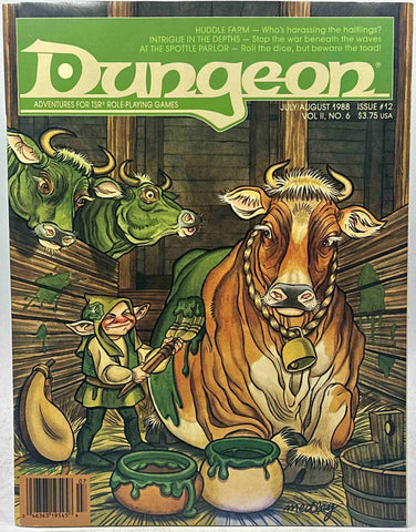 Dungeon Magazine #12 Jul/Aug 1988 TSR Adventures, by   