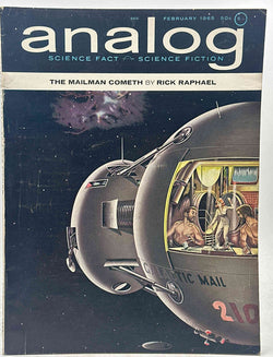 Analog SF Feb 1965 - The Mailman Cometh Rick Raphael, by   