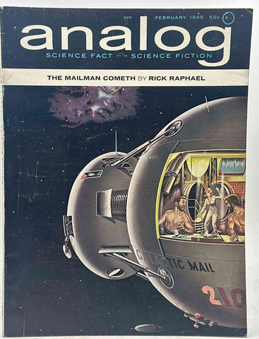 Analog SF Feb 1965 - The Mailman Cometh Rick Raphael, by   