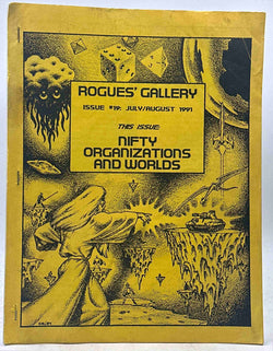 Rogues' Gallery APA/Zine Issue 19 Jul Aug 1991 Nifty Orgs and Worlds, by Allston  