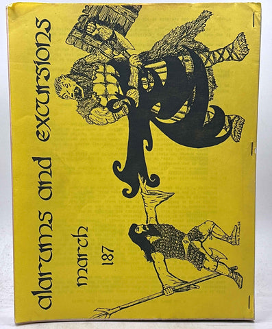 Alarums & Excursions #187 Mar RPG APAzine, by Gold, Lee (ed.)  