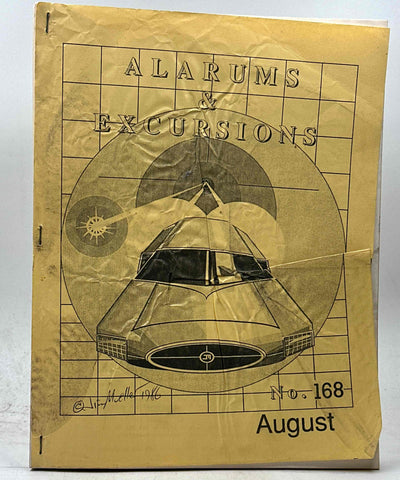 Alarums & Excursions #168 Aug RPG APAzine, by Gold, Lee (ed.)  