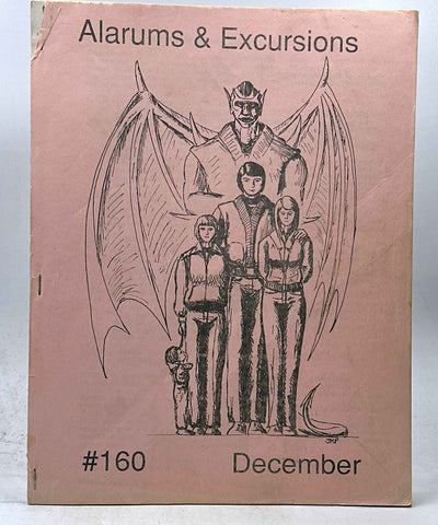Alarums & Excursions #160 Dec RPG APAzine, by Gold, Lee (ed.)  