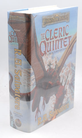 The Cleric Quintet Collector's Edition (Forgotten Realms: The Cleric Quintet), by Salvatore, R. A. Signed First Edition