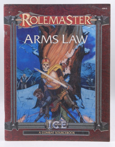 Arms Law (Rolemaster, ICE5810), by ICE Staff  