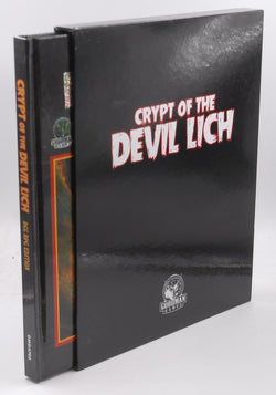 Crypt of the Devil Lich DCC RPG D&D Alt Cover, by Staff  