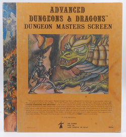 Dungeon Masters Screen, Product No. 9024  (Advanced Dungeons and Dragons), by TSR Games staff  