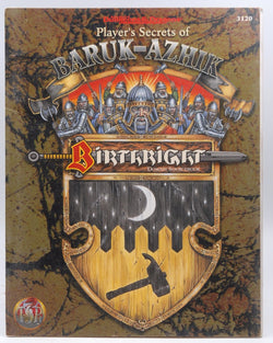 Player's Secrets of Baruk-Azhik: Domain Sourcebook (AD&D/Birthright), by Brown, Anne  