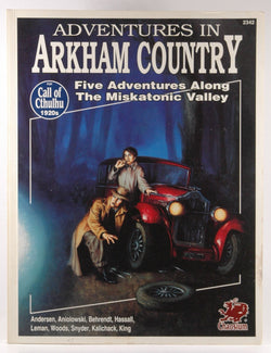 Adventures in Arkham Country (Call of Cthulhu Horror Roleplaying, 1920s), by Kevin Hassall, Andrew Leman, Jamie Anderson, Fred Behrendt, Todd A. Woods, Scott Aniolowski  
