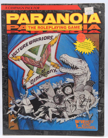 Vulture Warriors of Dimension X (Paranoia RPG), by David Avallone, Joseph Anthony  