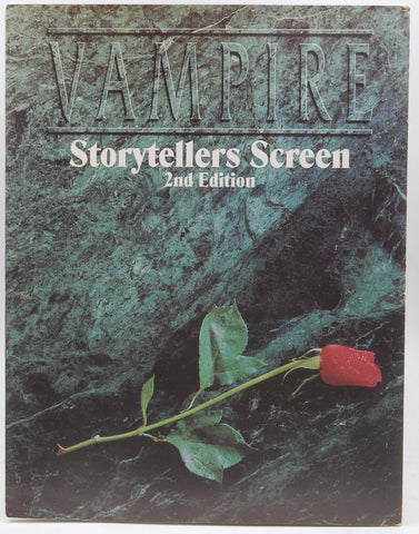 Vampire Storytellers Screen (Vampire the Masquerade Roleplaying Game), by Davis, Graeme  