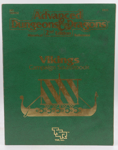 By David Cook Vikings Campaign Sourcebook (Advanced Dungeons & Dragons, 2nd Edition: Historical Reference/9322/HR1 [Paperback], by   