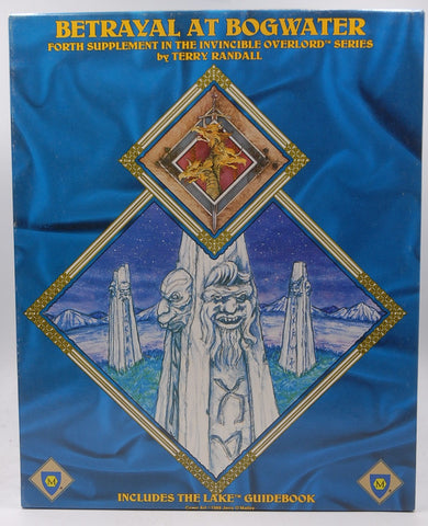 Betrayal At Bogwater (AD&D Fantasy Roleplaying, Invincible Overlord Series #4, 2 bks+2 maps), by Terry Randall  