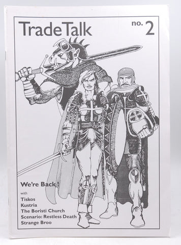 Glorantha Chaos Society Tradetalk Magazine #2 HQ RQ RPG, by Various  