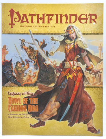 Legacy of Fire: Howl of the Carrion King (Pathfinder: Adventure Path), by Jacobs, James  