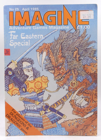 Imagine Magazine #25 RPG D&D Far Eastern Special, by Various  