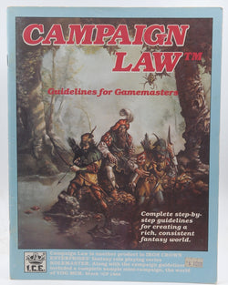 Campaign Law (Rolemaster, 1st Edition), by staff  