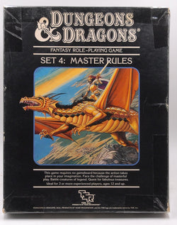Dungeons & Dragons Set 4: Master Rules, by   