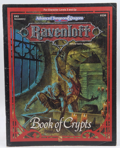 AD&D 2e Book of Crypts VG, by Staff  