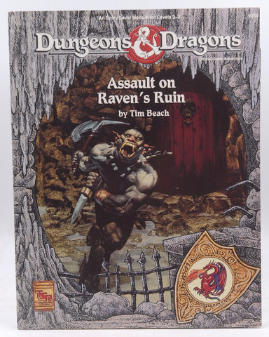 D&D Assault on Raven's Ruin w/Minifigs, by Tim Beach  