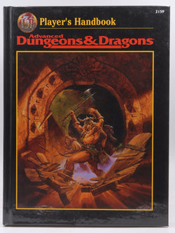 Player's Handbook Advanced Dungeons & Dragons (2nd Ed Fantasy Roleplaying), by Cook, David Zeb  
