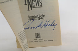 YESTERDAY'S NEWS, by Jeremiah Healy Signed 